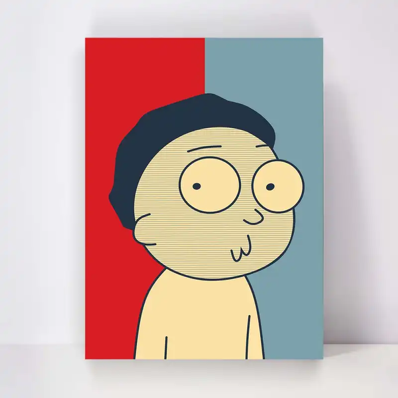 تابلو شاسی مدل Rick and Morty کد S-5034