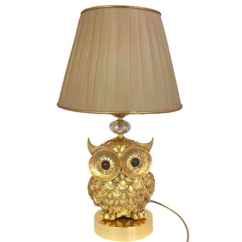 آباژور رومیزی مدل جغد کد 28-50