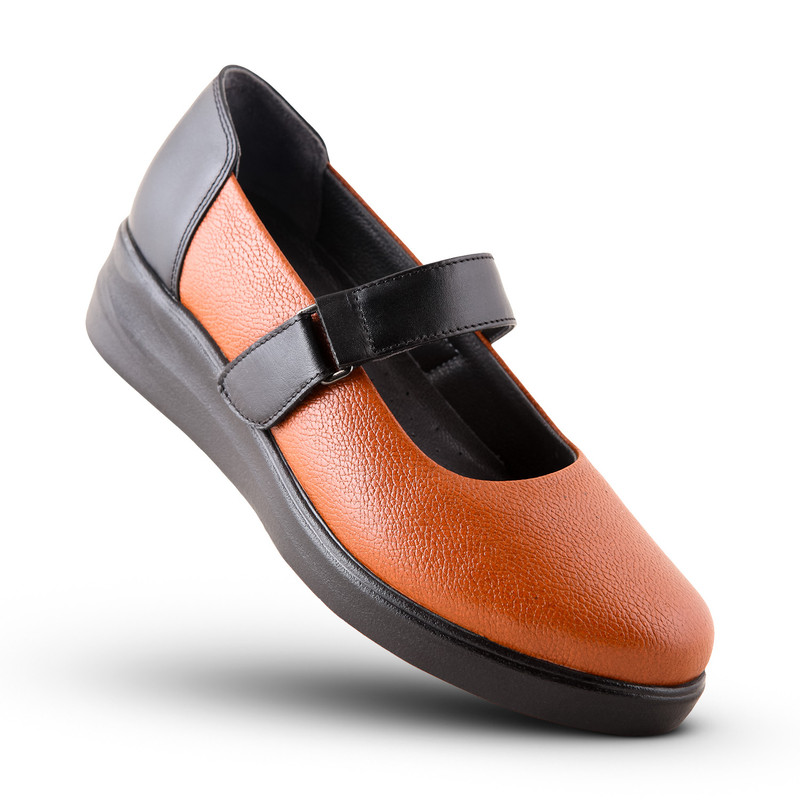 کفش روزمره زنانه چرم یلسان کد 665-MC-as