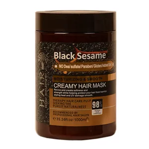 ماسک مو هیر مدل Black Sesame حجم 1000 میلی لیتر