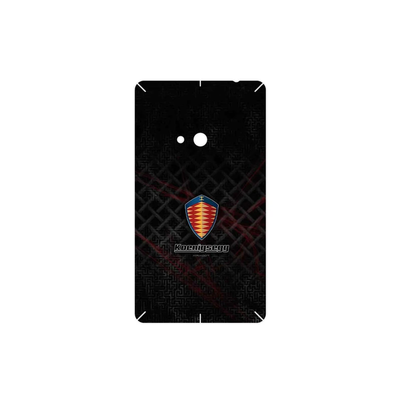 برچسب پوششی ماهوت مدل Koenigsegg Automotive AB مناسب برای گوشی موبایل نوکیا Lumia 625
