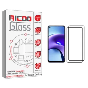 ricoo +HD Screen Protector For Xiaomi Redmi Note 9T Pack Of 2