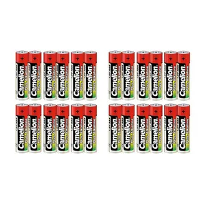 باتری نیم قلمی کملیون مدل Plus Alkaline کد 4 بسته 24 عددی