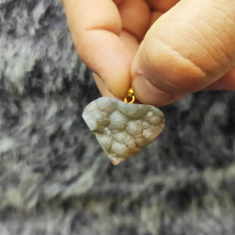 آویز گردنبند زنانه مدل عقیق شجر کد R13