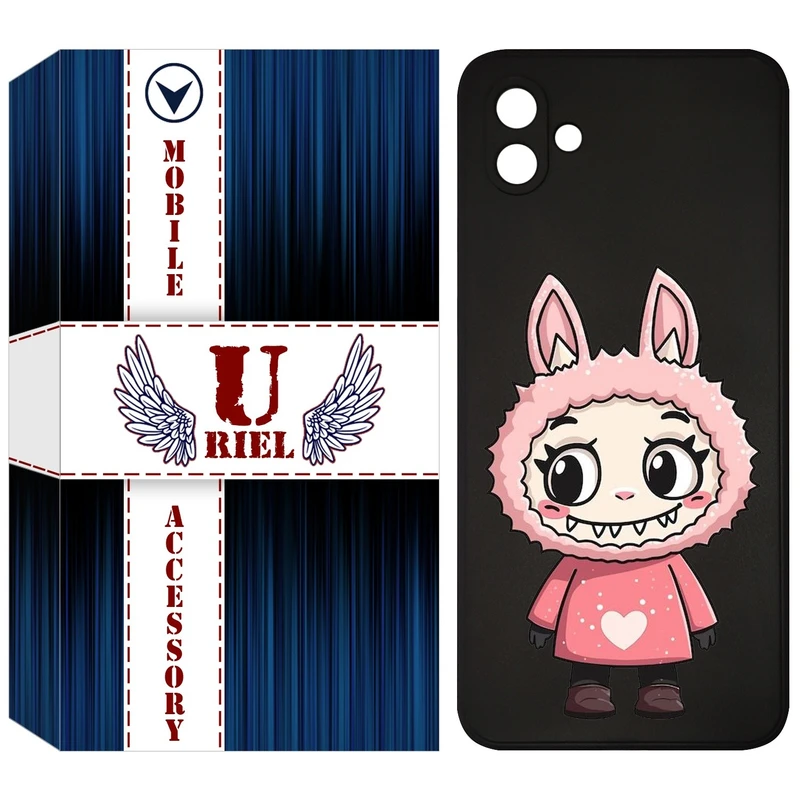 کاور یوریل مدل KSH کد 139 طرح عروسک لبوبو مناسب برای گوشی موبایل سامسونگ Galaxy A05
