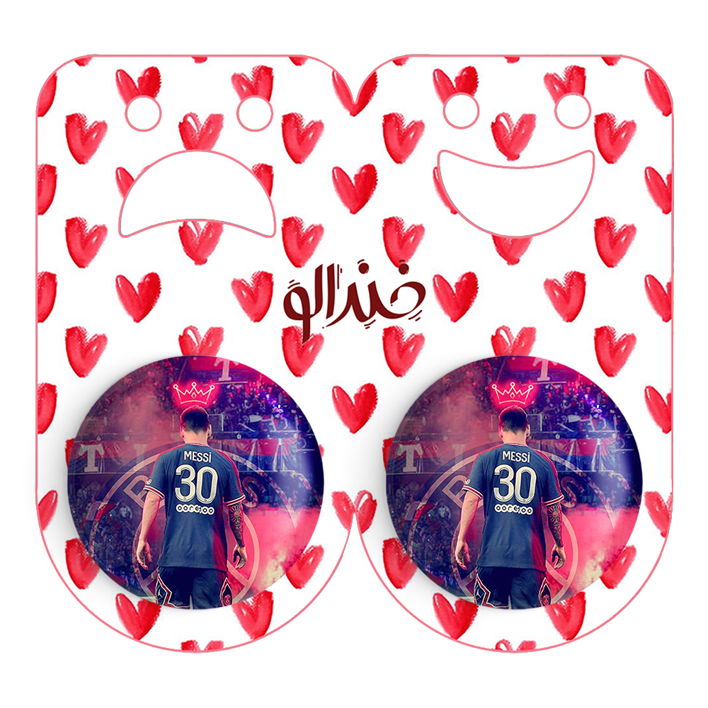 پیکسل خندالو مدل لیونل مسی کد 13994 به همراه مگنت