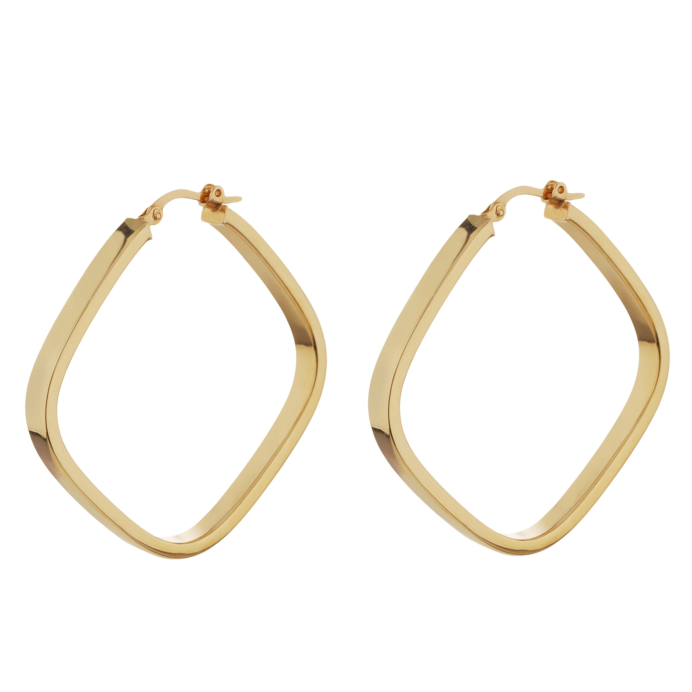 گوشواره طلا 18 عیار زنانه دوست خوب مدل dk593