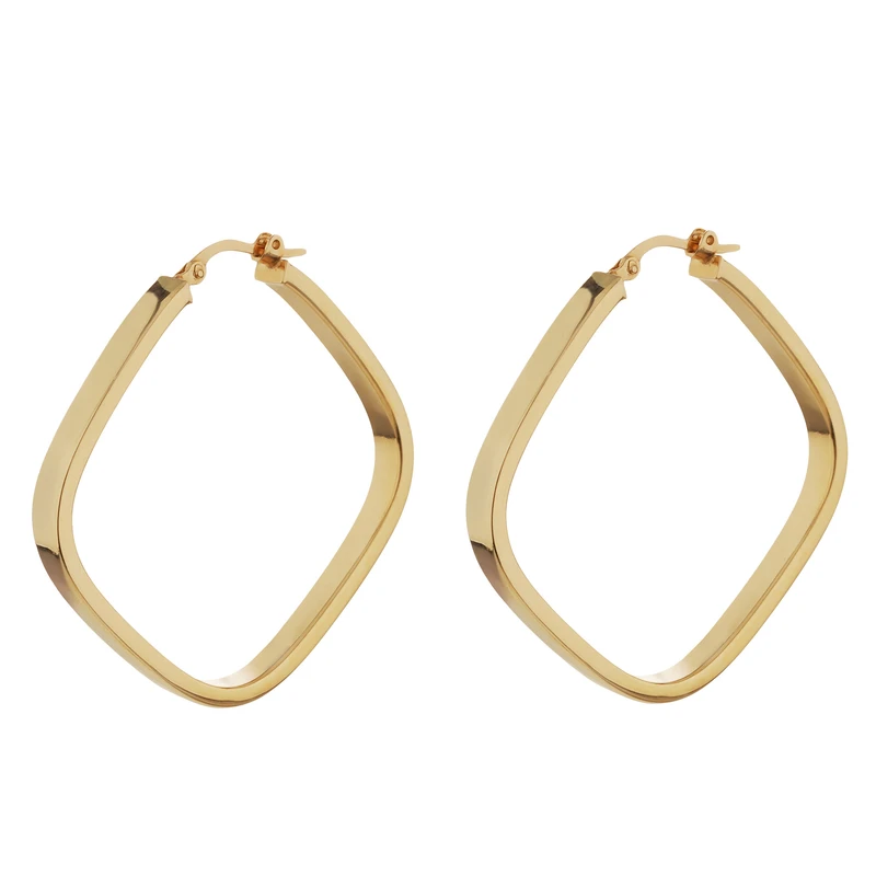 گوشواره طلا 18 عیار زنانه دوست خوب مدل dk593 