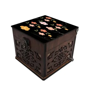 جعبه موزیکال مدل گل کد S165