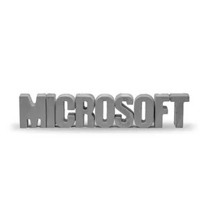 مجسمه حروف بتنی مدل MICROSOFT مجموعه 9 عددی