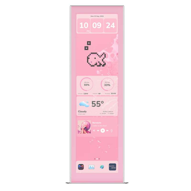 کیوسک لمسی 14 اینچ اینچ هایت مدل Y70 TOUCH STRAWBERRY MILK