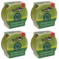 کنسرو ماهی تن در روغن زیتون گیلانی -180 گرم بسته 4 عددی