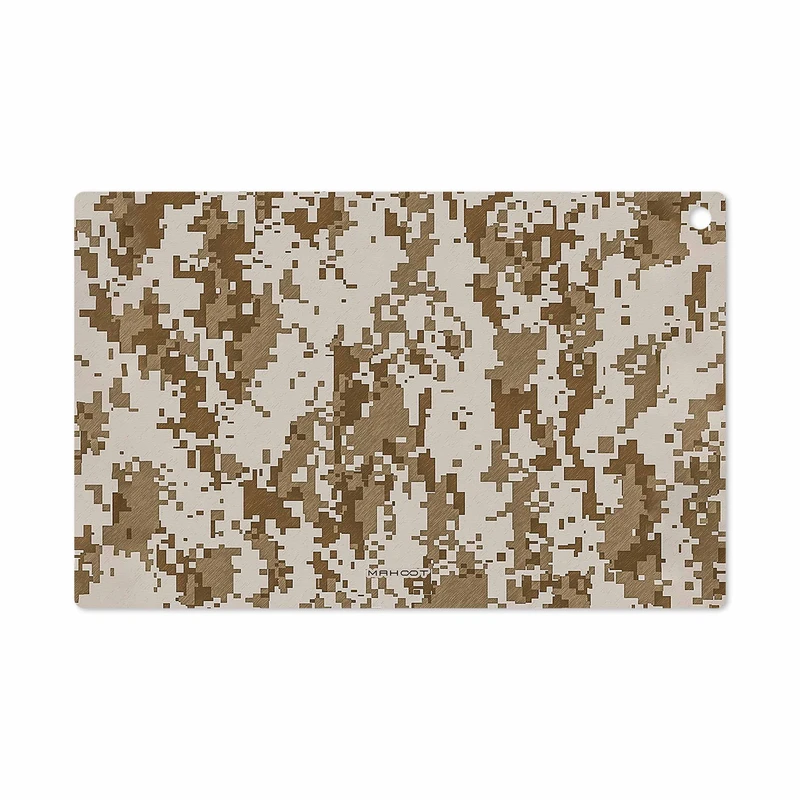 برچسب پوششی ماهوت مدل Army-Desert-Pixel مناسب برای تبلت سونی Xperia Z2 Tablet LTE 2014