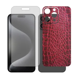 Glass Together model transparent screen protector Suitable for Apple iPhone 16 Pro Max mobile phone with back cover sticker