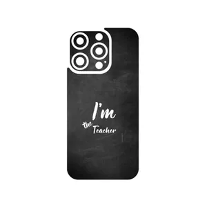 MAHOOT Teacher Cover Sticker for Apple iPhone 15 Pro