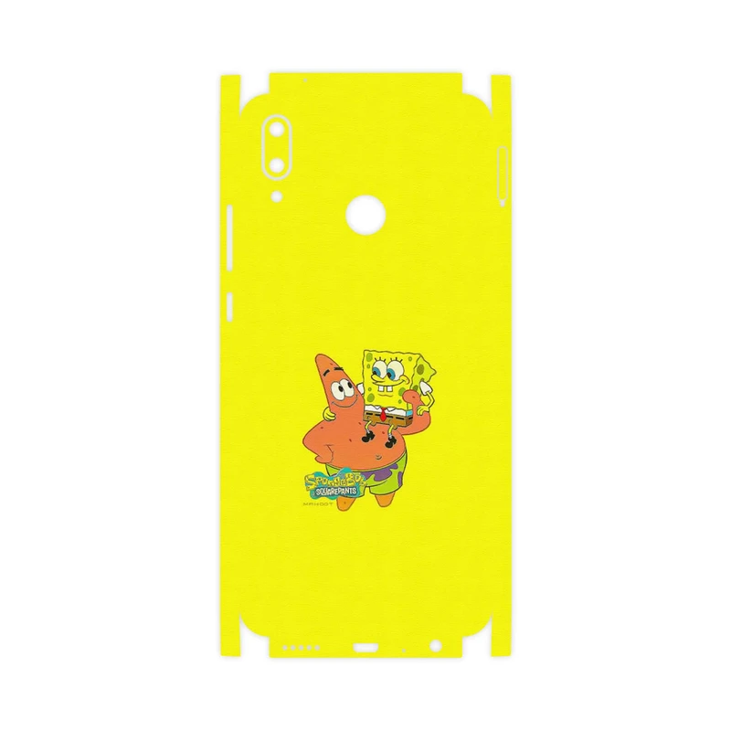 برچسب پوششی ماهوت مدل SpongeBob SquarePants-FullSkin مناسب برای گوشی موبایل هوآوی Y9 2019