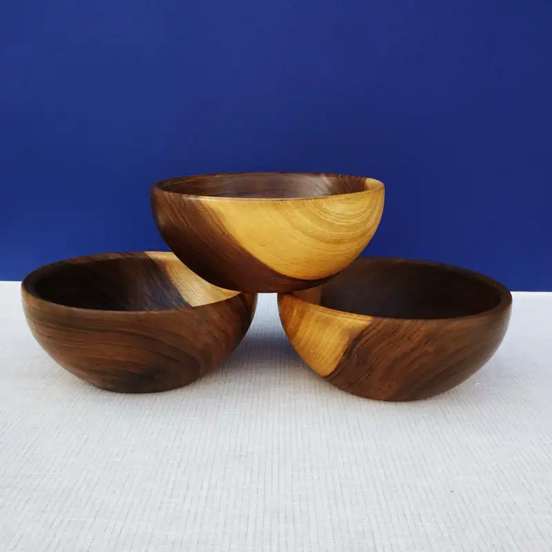 کاسه چوبی مدل گردو