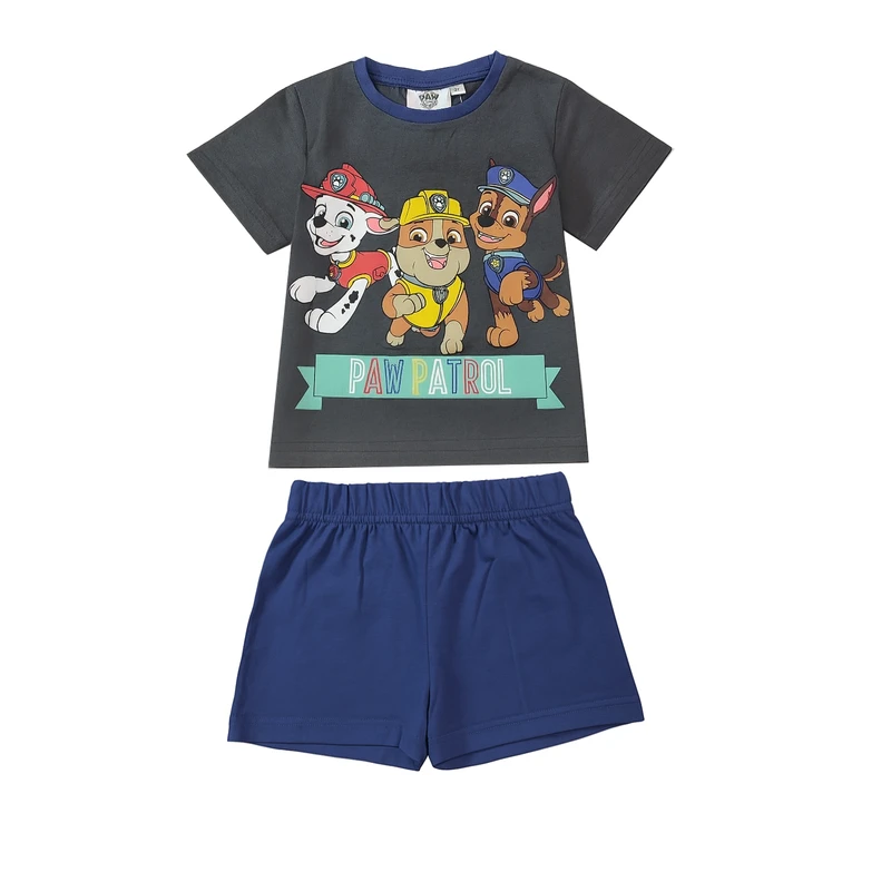 ست تی شرت آستین کوتاه و شلوارک راحتی پسرانه نیکلودن مدل Dog345