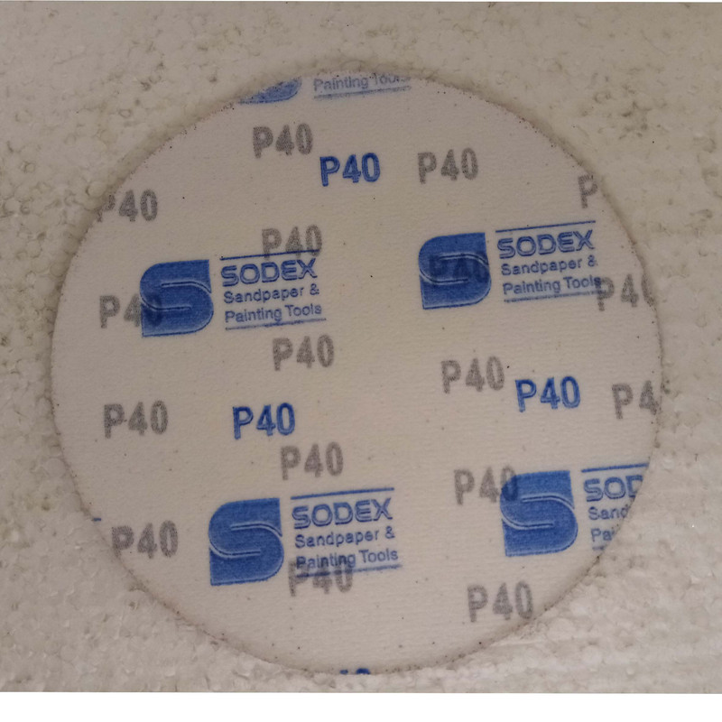 سنباده پشت کرکی سودکس مدل 40 بسته 3 عددی