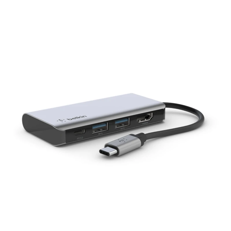 هاب 4 پورت USB-C بلکین مدل AVC006btSGY