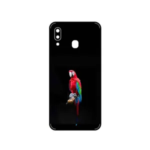 MAHOOT Parrot Cover Sticker for Samsung Galaxy A20