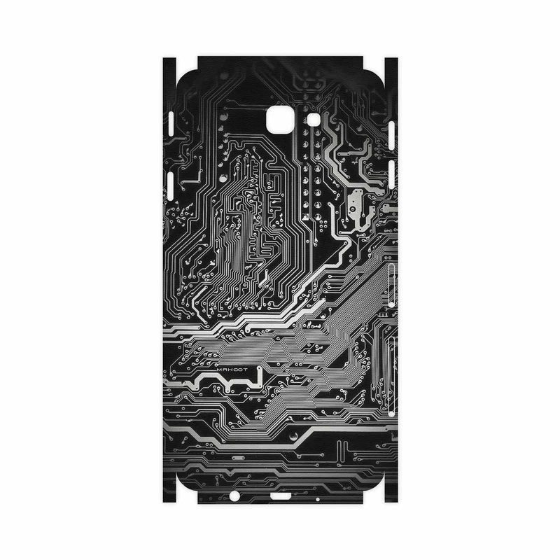برچسب پوششی ماهوت مدل Black Printed Circuit Board-FullSkin مناسب برای گوشی موبایل سامسونگ Galaxy J7 Prime