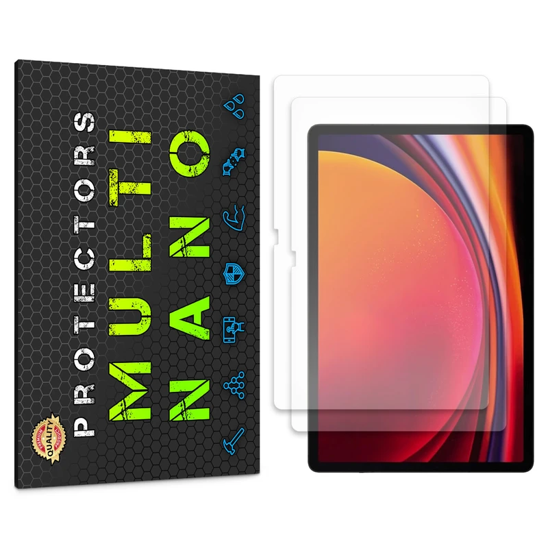 محافظ صفحه نمایش آنتی رفلکس مولتی نانو مدل X-S2M مناسب برای تبلت سامسونگ Galaxy Tab S9 Plus 12.4 inch بسته دو عددی