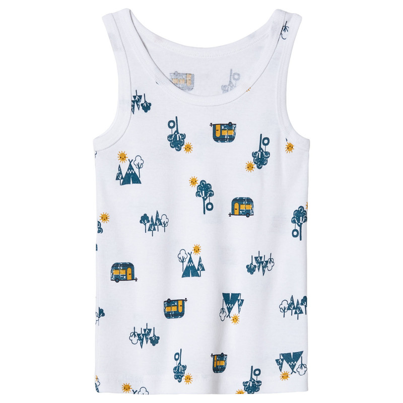 زیرپوش رکابی یقه گرد پسرانه لوپیلو مدل SEP-GREAT0025