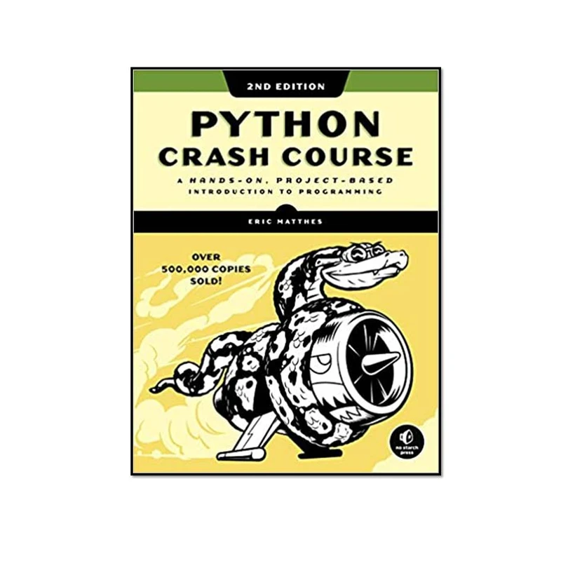 کتاب Python Crash Course, 2nd Edition اثر Eric Matthes انتشارات مؤلفین طلایی 