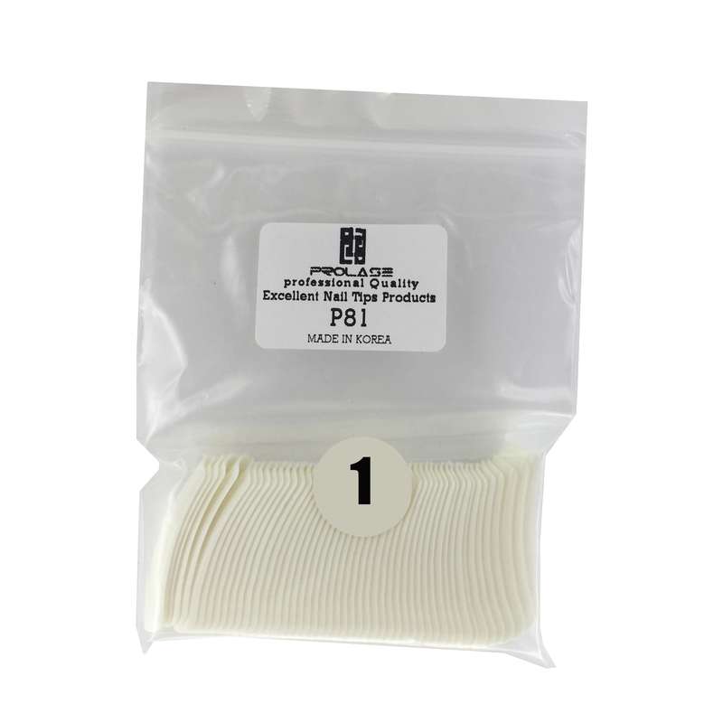 تیپ کاشت ناخن پرولایز شماره 1 - p81 بسته 50 عددی