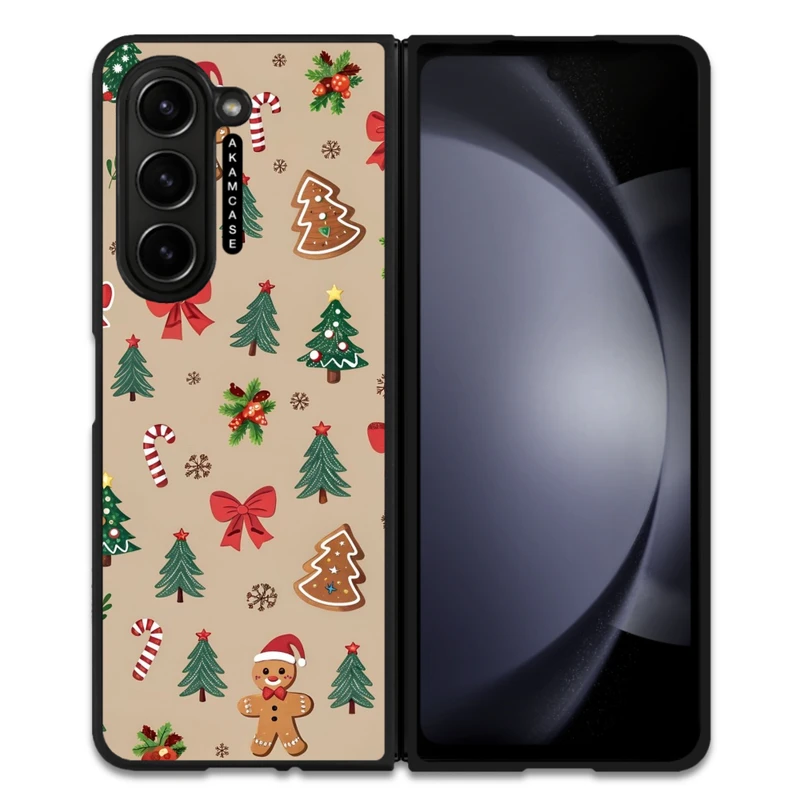 کاور آکام مدل AMC-WSGZFOLD5-CHRISTMAS-22 مناسب برای گوشی موبایل سامسونگ Galaxy Z Fold 5
