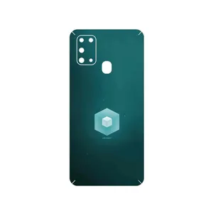 MAHOOT Minimal Cube icon Cover Sticker for Samsung Galaxy M31