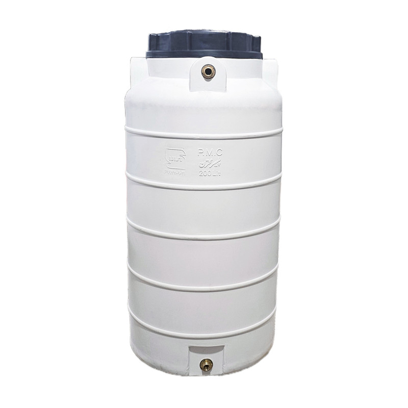 مخزن آب عمودی 200 لیتر پلیمر مخزن صادقیان مدل PM200