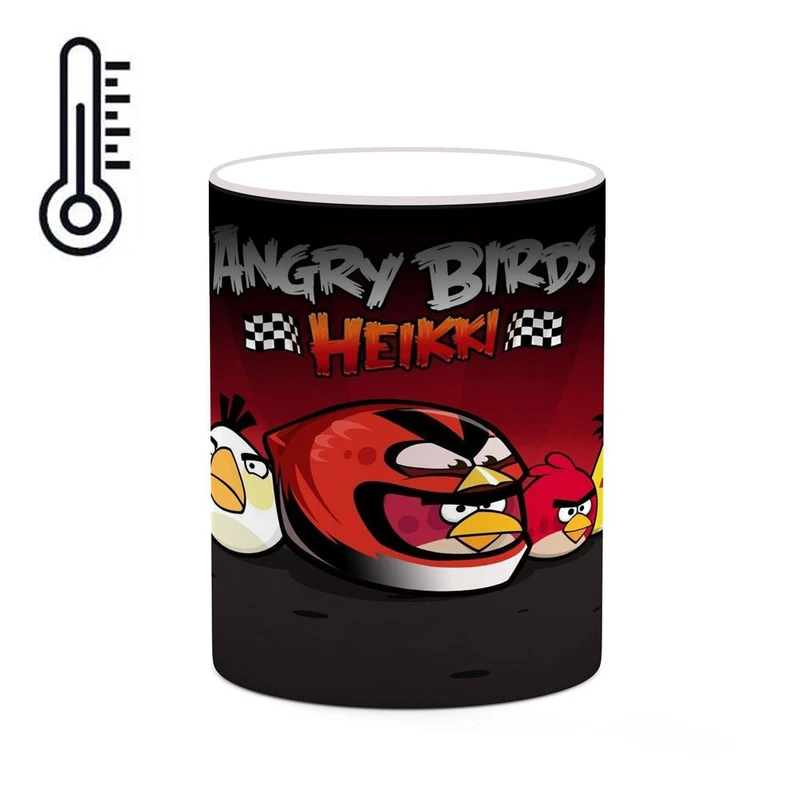 ماگ حرارتی کاکتی مدل بازی پرندگان خشمگین Angry Birds کد mgh27470