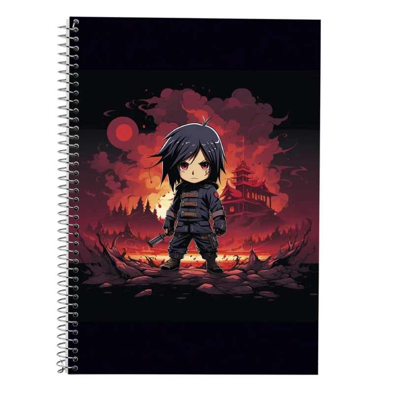 دفتر زبان 50 برگ مدوپد مدل دوخط طرح تایتان Titan کد DF11859