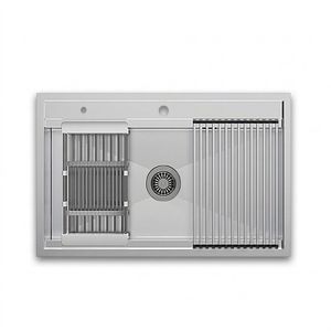 سینک ظرفشویی استیل زرتوس مدل ZSW101 توکار