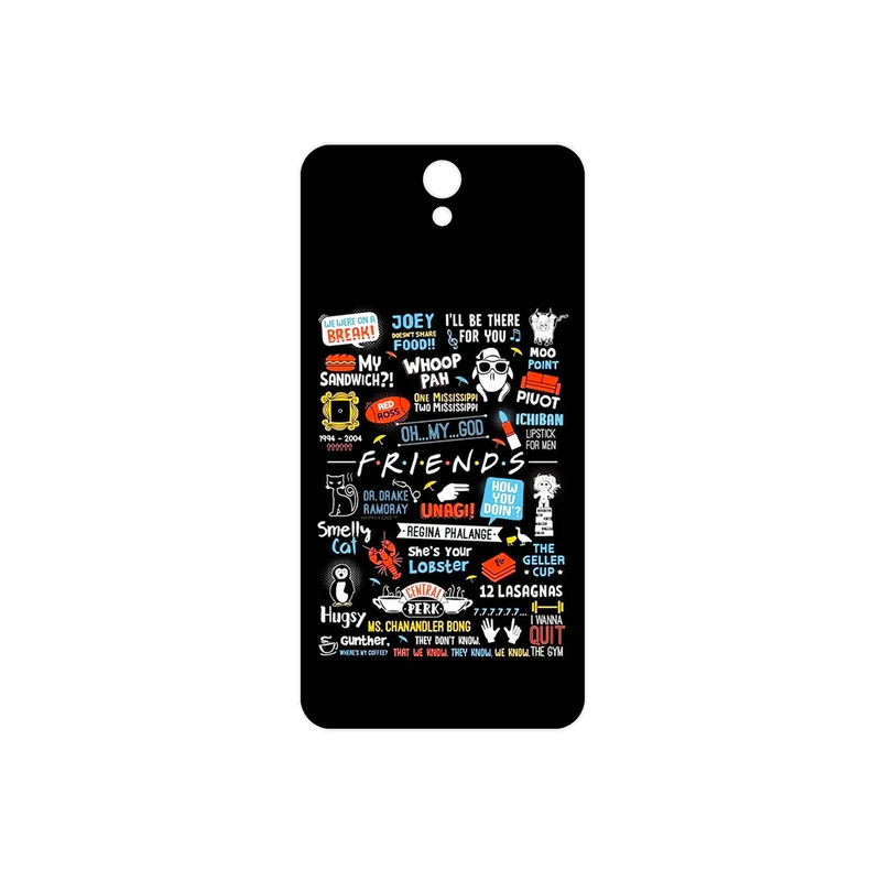 برچسب پوششی ماهوت مدل Friends 2 مناسب برای گوشی موبایل لنوو Vibe S1 Lite