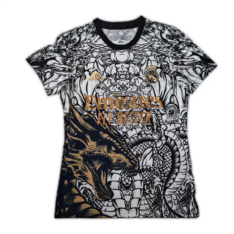 تی شرت ورزشی مردانه مدل رئال مادرید دراگون پلیری کد 2024