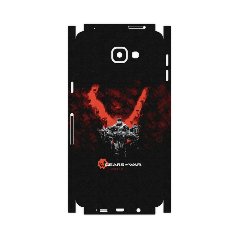برچسب پوششی ماهوت مدل GEARS-OF-WAR-Game-FullSkin مناسب برای گوشی موبایل سامسونگ Galaxy A9 2016