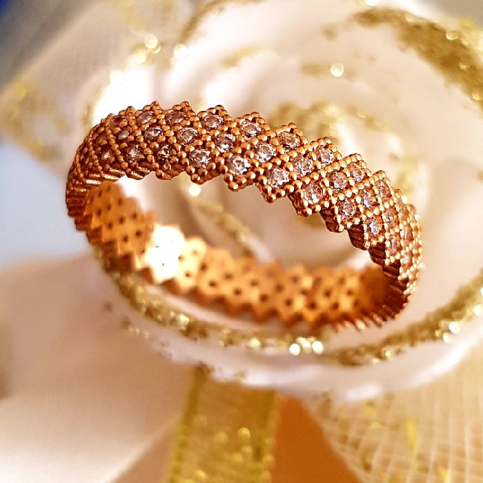 انگشتر نقره زنانه کد PG66