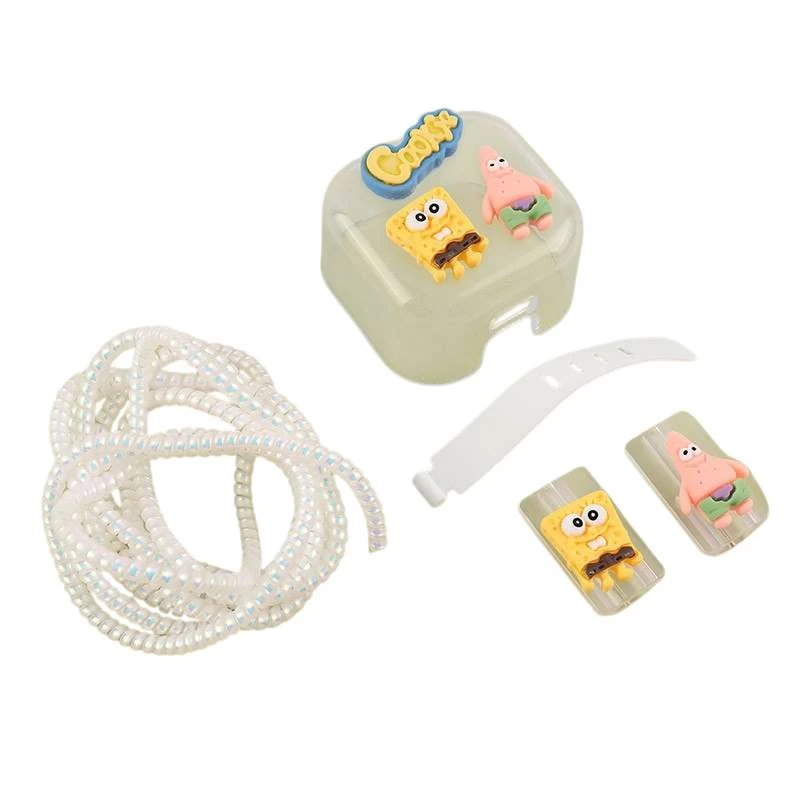 محافظ شارژر دیواری مدل NR9 مناسب برای شارژر اپل 20 وات سه پین بسته 5 عددی 