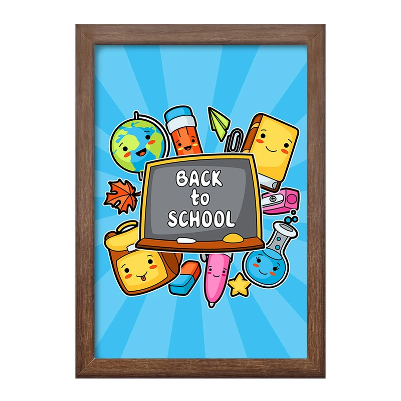 تابلو خندالو طرح بازگشت به مدرسه کد 30051