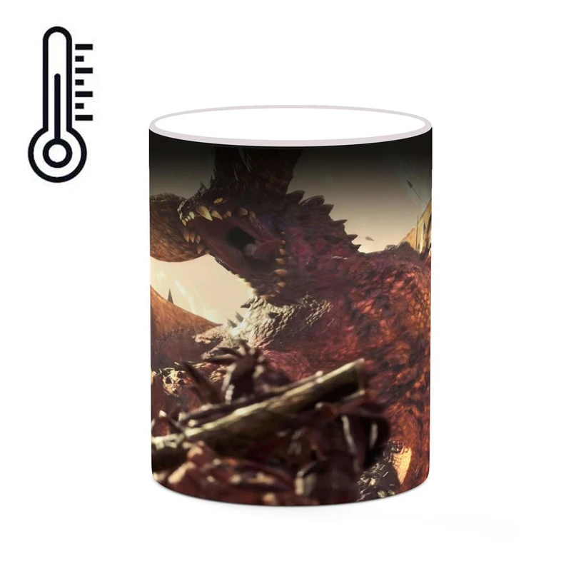 ماگ حرارتی کاکتی مدل بازی Monster Hunter World کد mgh29646