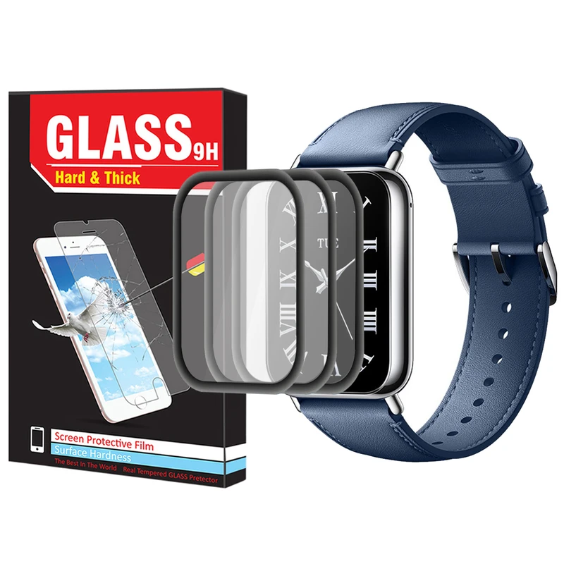 محافظ صفحه نمایش نانو هارد اند تیک مدل Pmma-HT مناسب برای ساعت هوشمند شیائومی Mi Band 8 Pro بسته سه عددی