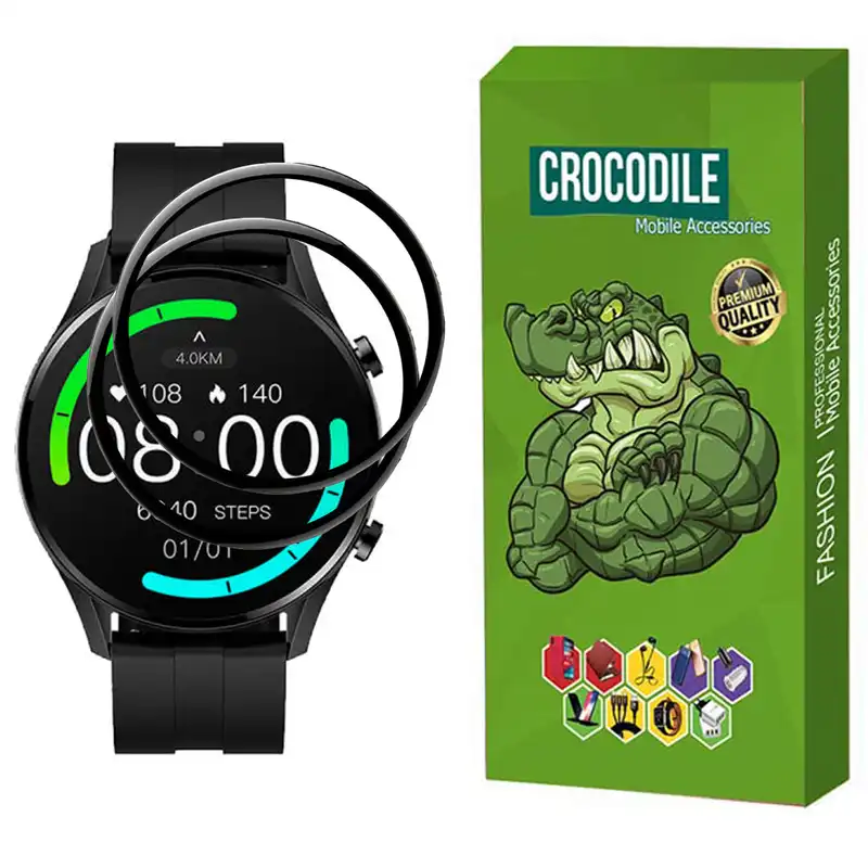 محافظ صفحه نمایش کروکودیل مدل C-PWM مناسب برای ساعت هوشمند امیلب Imilab W12