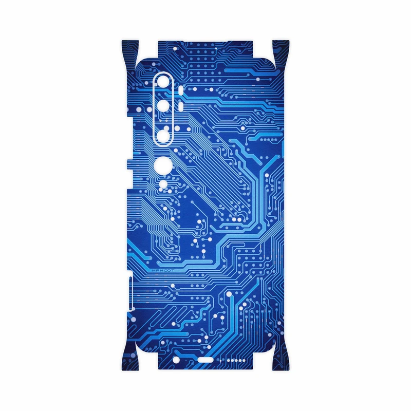 برچسب پوششی ماهوت مدل Blue Printed Circuit Board-FullSkin مناسب برای گوشی موبایل شیائومی Mi Note 10 Pro