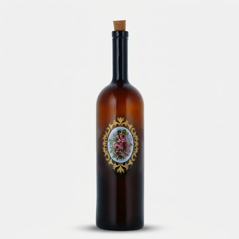 بطری مدل گل رز