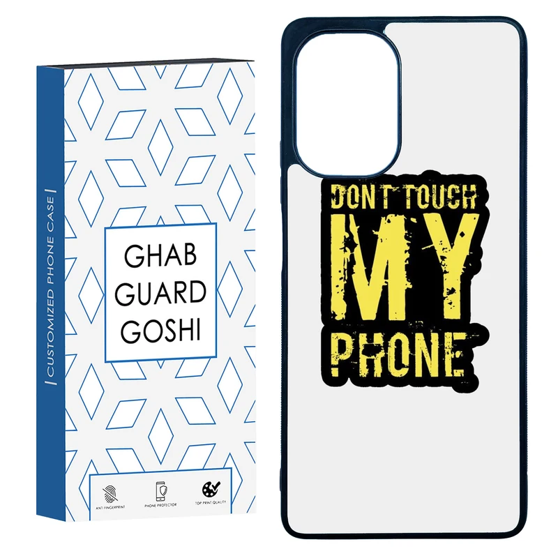 کاور قاب گارد گوشی طرح don’t touch کد TPU-286 مناسب برای گوشی موبایل شیائومی Poco F5 / Redmi Note 12 Turbo