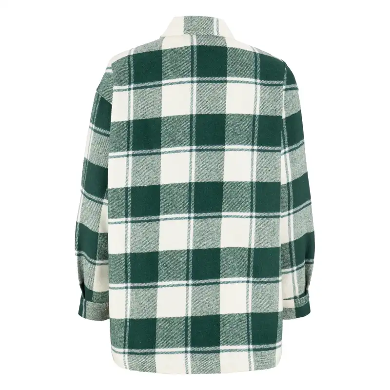 پالتو زنانه سرژه مدل 230146 رنگ سبز