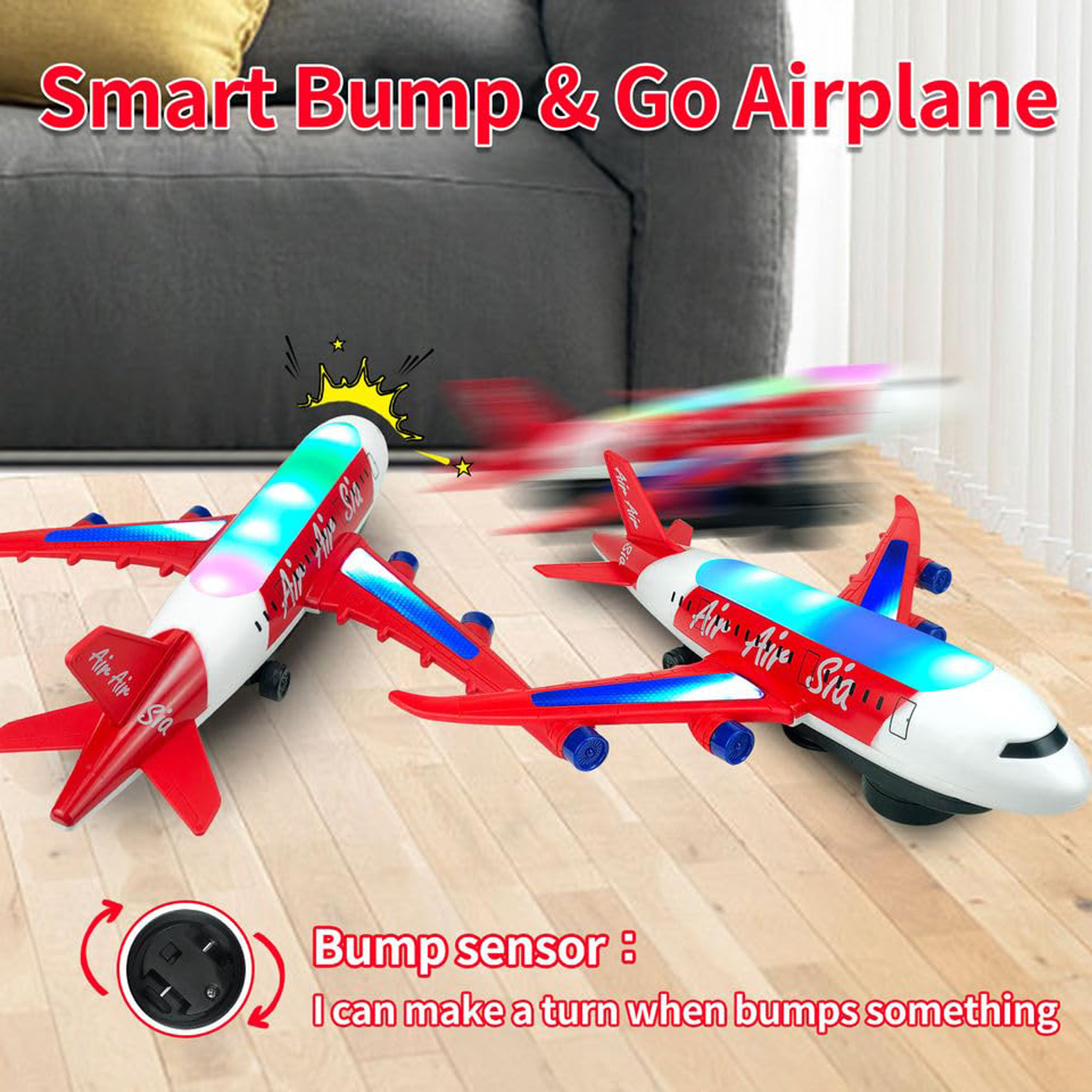 هواپیما بازی مدل airliner light هواپیما بازی مدل airliner light